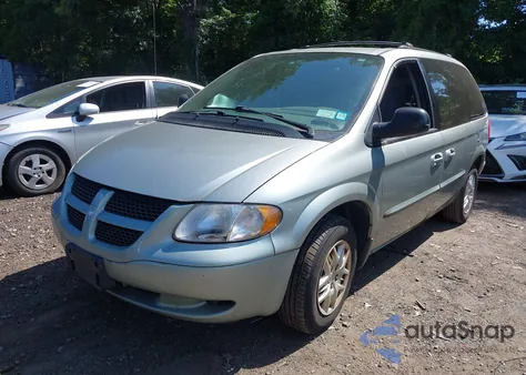 2003 Dodge Caravan Sport из США, поврежденный, VIN 1D4GP45353B197912